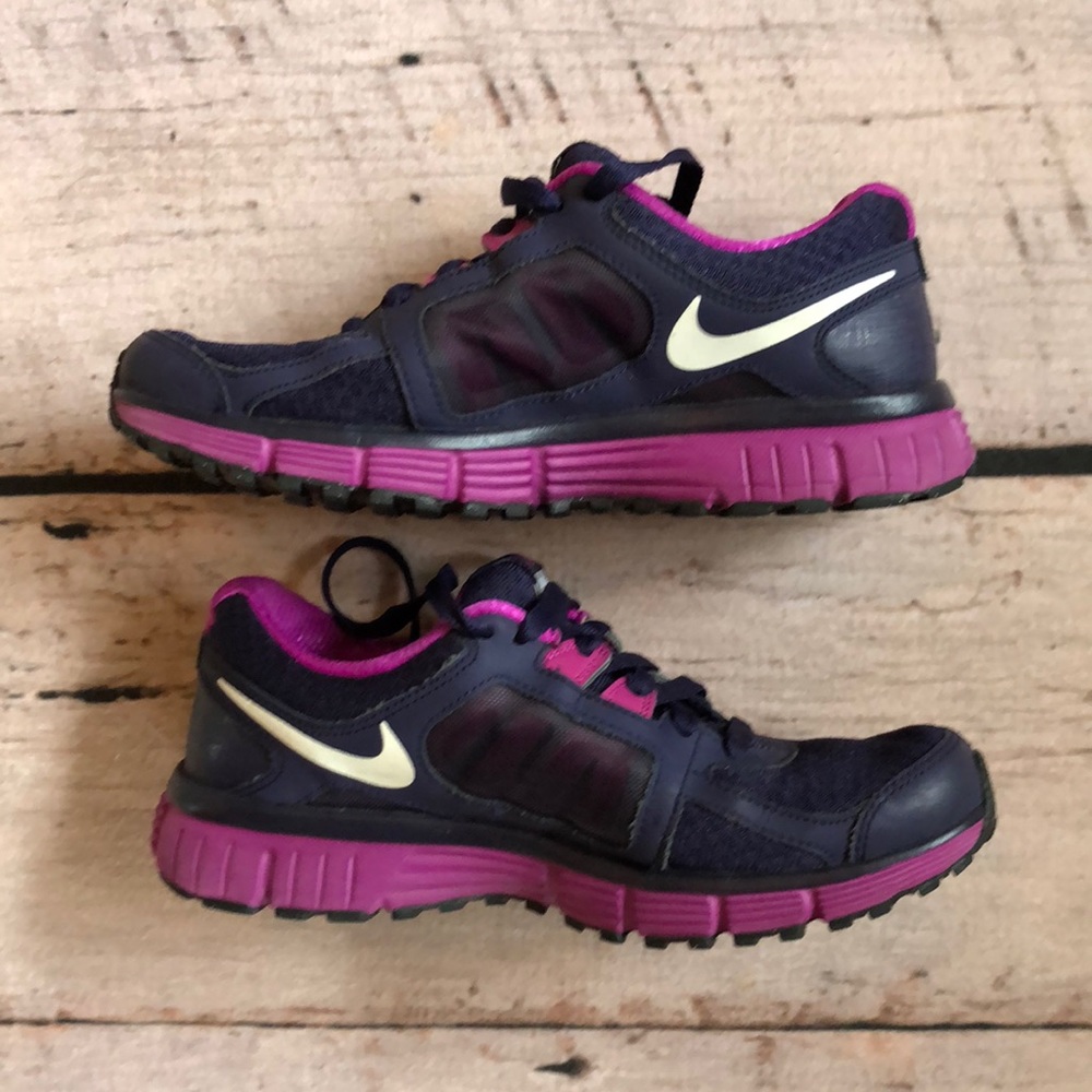 Pink Purple Nike Sneakers Sz 8